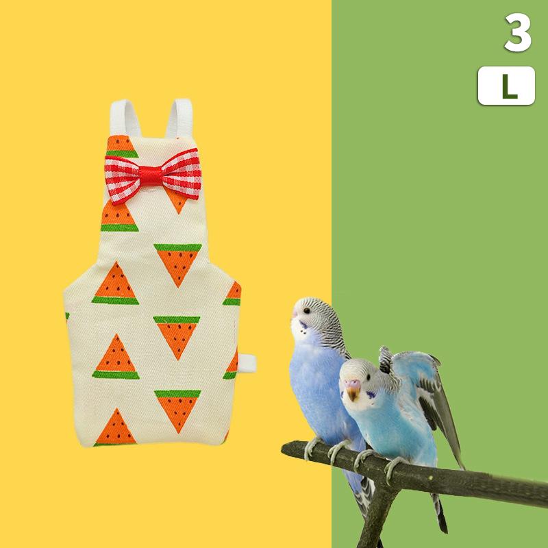

Pigeon Diaper Diapers For Birds Cloth Parrot Clothes Bowtie Washable Parrot Flight Suit Breathable Keep Birds Clean L3