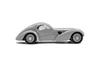 Solido Bugatti Atlantic Diecast Car 1/18 Scale Bugatti Atlantic Type 57 SC 1937 (Gray) [Parallel Import]