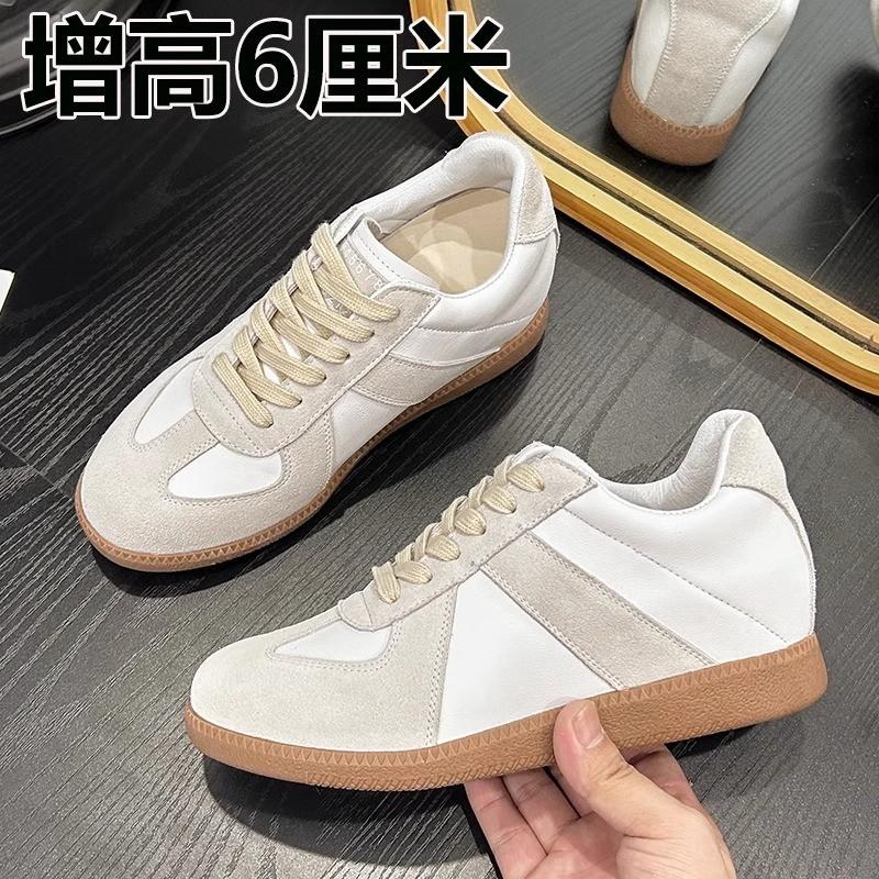 Silver inner height increase women's summer new versatile classic board shoes little white shoes