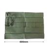 BAAU 4Pcs 600X430mm Japanese Bonsai Tools Storage Package Roll Bag Canvas Tool Set Case