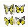 12/24 st 3D-fjärilar DIY-väggklistermärke Fjärilsvägg Vardagsrum Heminredning Fridage-klistermärken Bröllopsdekoration