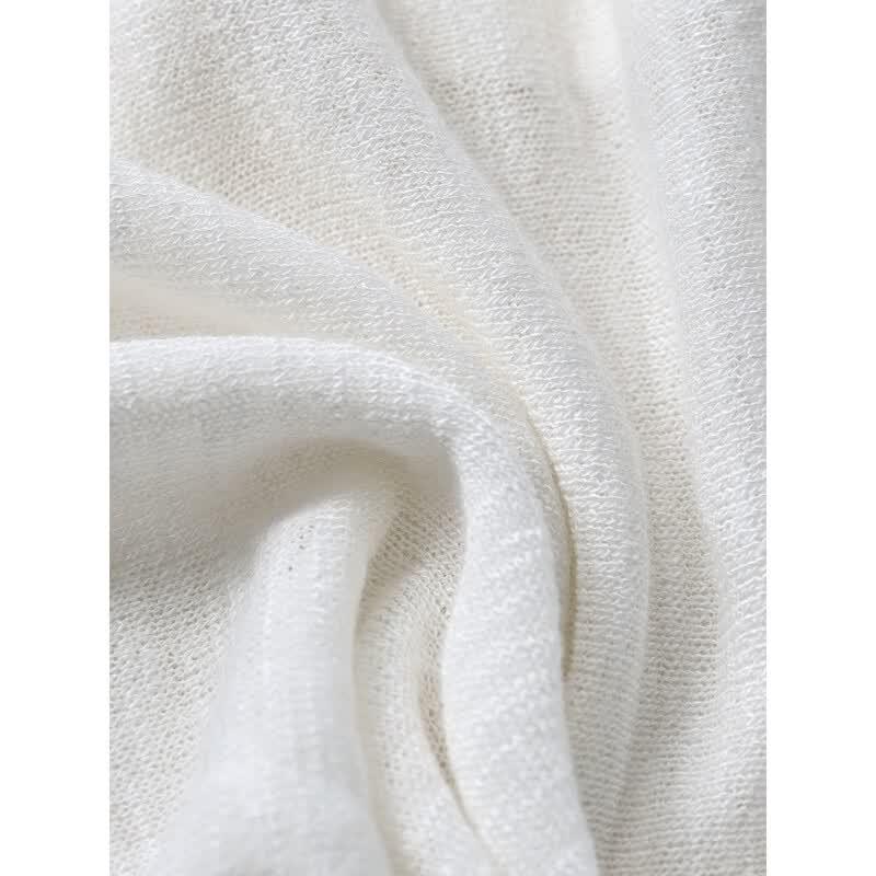 Women's Spring Summer Thin Knitted Hooded Cardigan