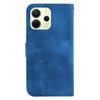 For Xiaomi Redmi Note 14 4G (164.84mm) Stand Case 7-Shaped Pattern Imprint Leather Phone Cover