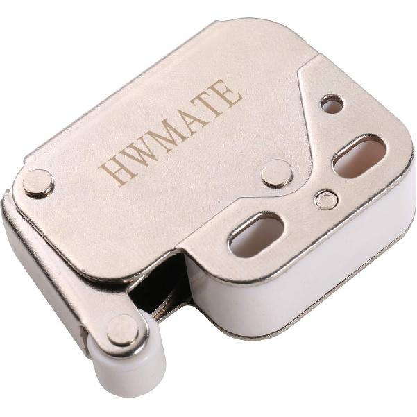 Нажимной замок с сенсорным открыванием, мини-защелка с пружинным механизмом для кухонного шкафа, буфета, двери гардероба (4 шт.)