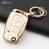 Soft Tpu Car Key Case Cover Shell For Ssangyong Kyron 2 Sanka Actyon Korando Tivoli 3 Buttons Smart Keyless Keychain Accessories