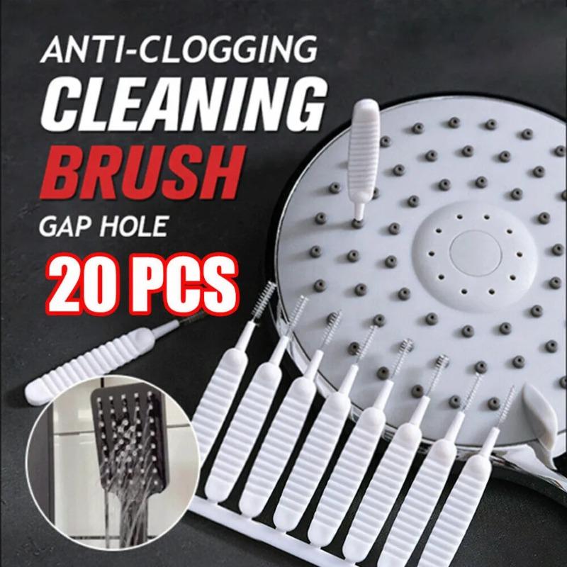 100PCS Shower Head Cleaning Brush Anti-clogging Small Brush Mobile Phone Hole Cleaning Tools Keyboard Gap Washing Accessorie
