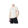 Emporio Armani Ss22 Logo Minimalist Cotton Short Sleeve T-Shirt Men Tops Beige 3L1TFR-1JPZZ-0128