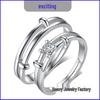 Adjustable Couple Rings for Men and Women - Perfect Birthday Gift for Partner