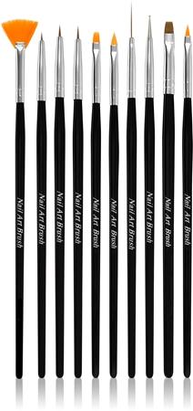 

kit de pinceaux ongles TU прозрачный