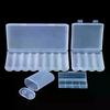 1/3PCS 1 Section/2 Section/4 Section/8 Section 21700 Battery Anti Fall Protection Box 21700 Battery PP Plastic Storage Box