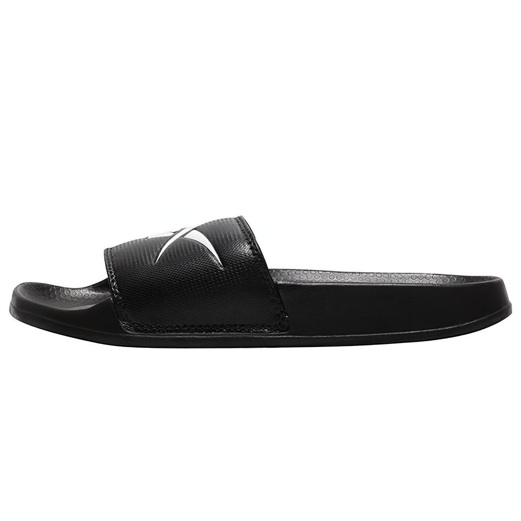 Reebok Classic Slide Slip On Sport Sandals Unisex Dark Black White CN0212