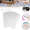 SUEIANNMN 10PCS A4 Size Heat Shrink Plastic Sheet Printable Paper Heat Shrink Paper DIY Art Jewelry Craft for Inkjet Printer (Semitransparent)