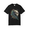 Moon Broken Lens Graphic T-Shirt Black Front Print Comfort Colors 1717