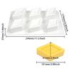 Mousses Cake Decorating Molds Silicone Molds Rhombic Shape Chocolate Molds Holiday Dessert Cake Baking Tool Nonstick