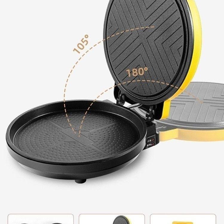 Electric Little Duck Pancake Maker: Multi-functional, Deepened, Constant Temp, Enlarged Griddle with Double-sided Heating.