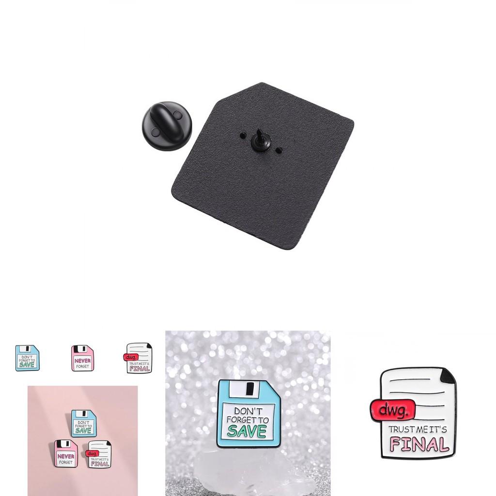 Versatile And Fun Cartoon Brooch Qhxz2682-2684 Colorful Alloy Pin For Winter 2024 Style