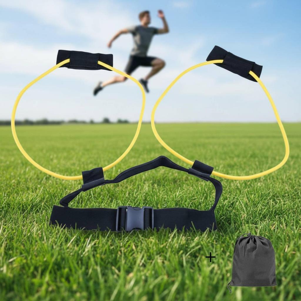 Waist Belt Leg Resistance Bands Exercise Cord With Ankle