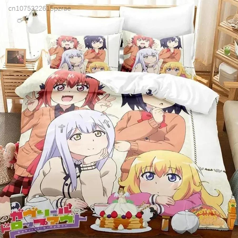 New 3D Print Cartoons Gabriel Dropout Bedding Set Single Twin Full Queen King Size Bed Set Adult Kid Bedroom Duvet Cover Sets