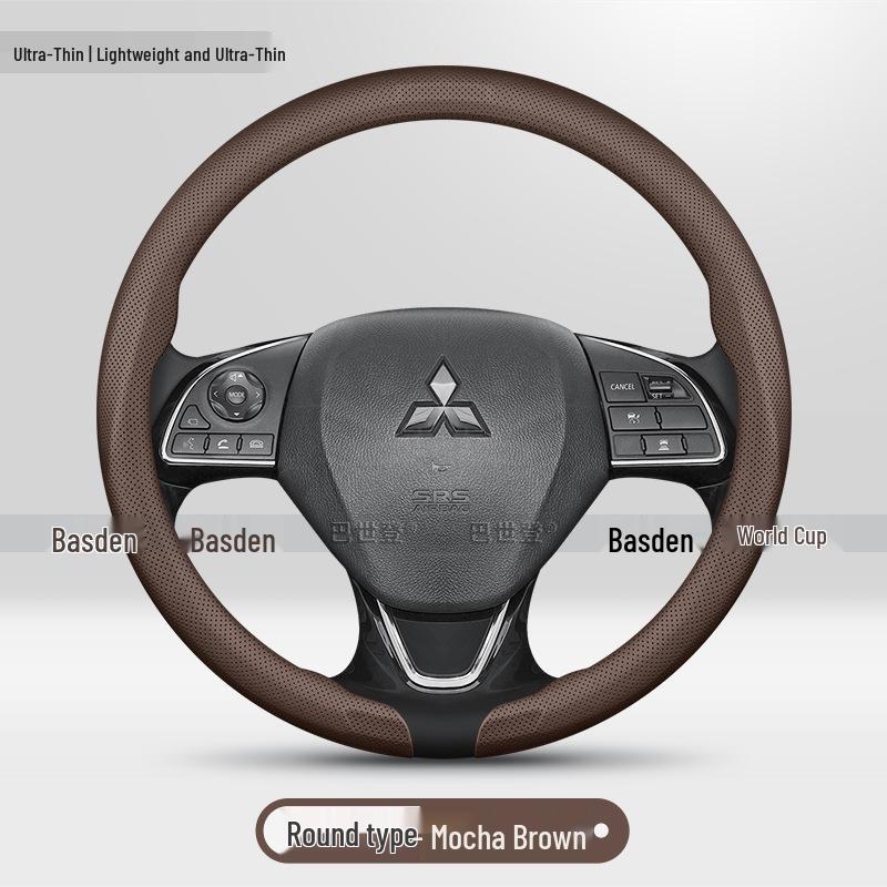 Mitsubishi Steering Wheel Cover for Eclipse, Cross, Outlander, ASX, Pajero, L200, Lancer, Yaris