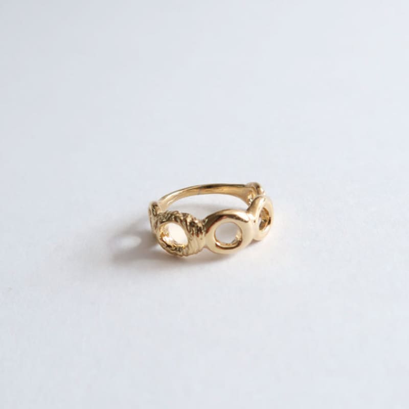 DOL Oval Root Ring [silver/gold]