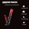 Motorcycle Universal Kickstand Adjustable Modified CNC Aluminum Alloy Adjustable Tripod Holder Kickstand Foot Side Support Stand Motor Scooter