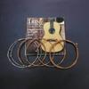 6Pcs/pack Folk Guitar String, Steel Core Guitar Strings Set Practice Replacement