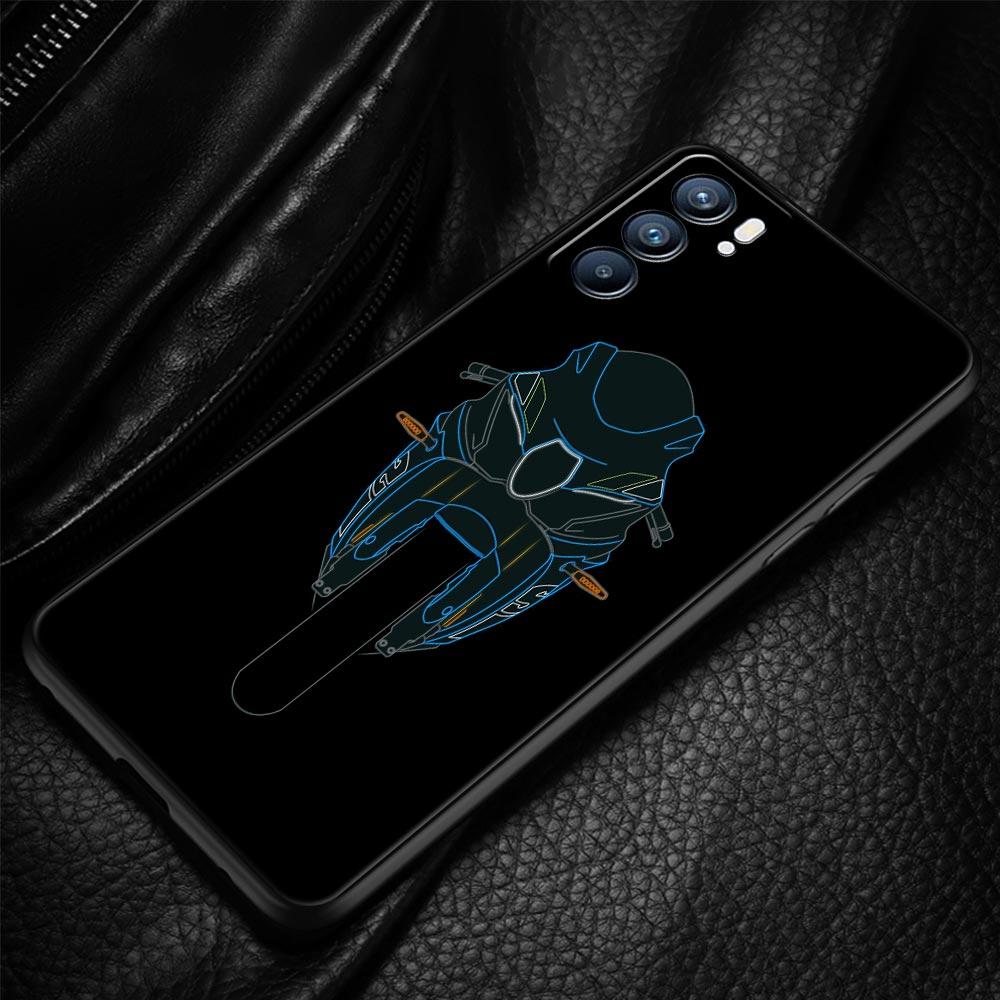 Moto Cross Motorcycle Phone Case For OPPO Find X5 A54 A53 A52 A9 2020 A15 A95 A76 A74 A12 Reno7 SE Reno6 Pro Plus 5G Cover