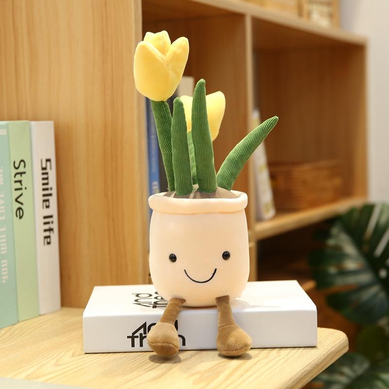 Cute And Playful Tulip Succulent Plush For All Ages Great For Gifts And Nap Time