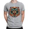 Tigre in Fiamme Tatuaggio Biker Moto Regalo Magliette Top Uomo Donna Tatuato #BAL