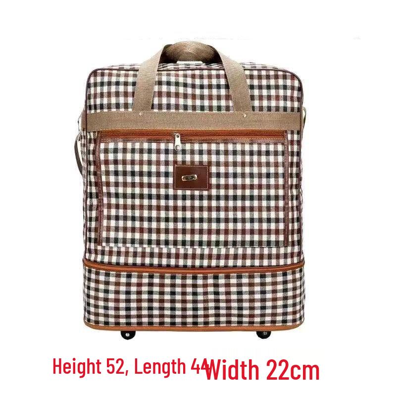 OEING Large Capacity Foldable Rolling Storage Bag