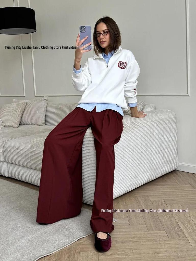 European Fashionable Lapel Sports Hoodie - Thick, Fresh Print, Hip-Hop Style Outerwear