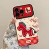 Embroidered Pony Lanyard for Apple 17 New Year Mobile Phone Case Iphone15promax Sheepskin 16 Silicone 14 Women