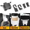 Car Hook Storage Holder Universal Automatic Seat Headrest Backrest Storage Hook Water Cup Storage Rack Car Interior Accessories