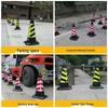 PVC Traffic Cone: 'No Parking' Barrier for Special Parking Spaces and Anti-Collision Vehicle Blocking