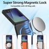 Magnetic Ring Holder Case for Samsung Z Flip 6 Shockproof Protective Cover for Samsung Z Flip 6