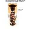 Handcrafted Brass Peetal Vase Unbreakable Flower Pot for Home Office Decor| Durable Memorable Gift Item