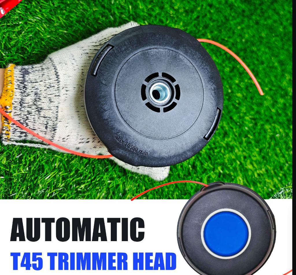 Universal Grass Cutter Trimmer Head Durable ABS Material Easy Load for Yard Lawn Weed Trimming Care