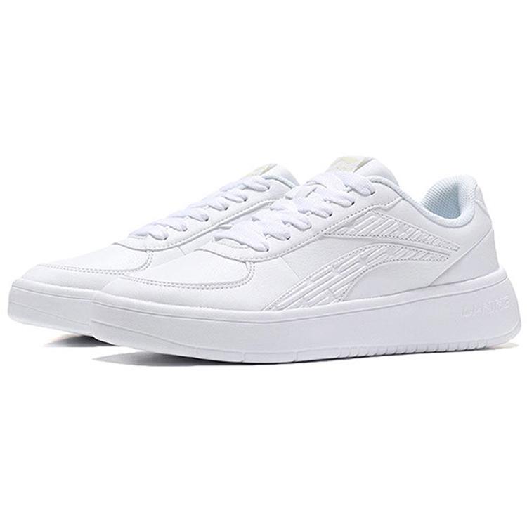 Li Ning Synthetic Leather, Artificial Leather Coverage Slip Resistant, Abrasion Resistant, Lightweight Low Top AGCN335-1