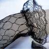 Cosplay Short Autumn Dinner Dress Banquet Wedding Bridal Mesh Gloves Thin Mittens Lace Gloves