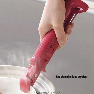 3XUF Silicones Bowl Tongs Heat Resistant For Cooking Oven Microwave Safe Kitchens Tool