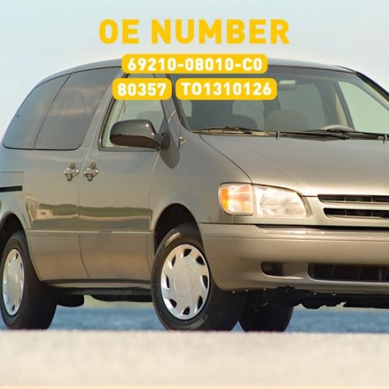 Beige Front Exterior Door Passenger Handle Right Side For Toyota 1998-03 Sienna