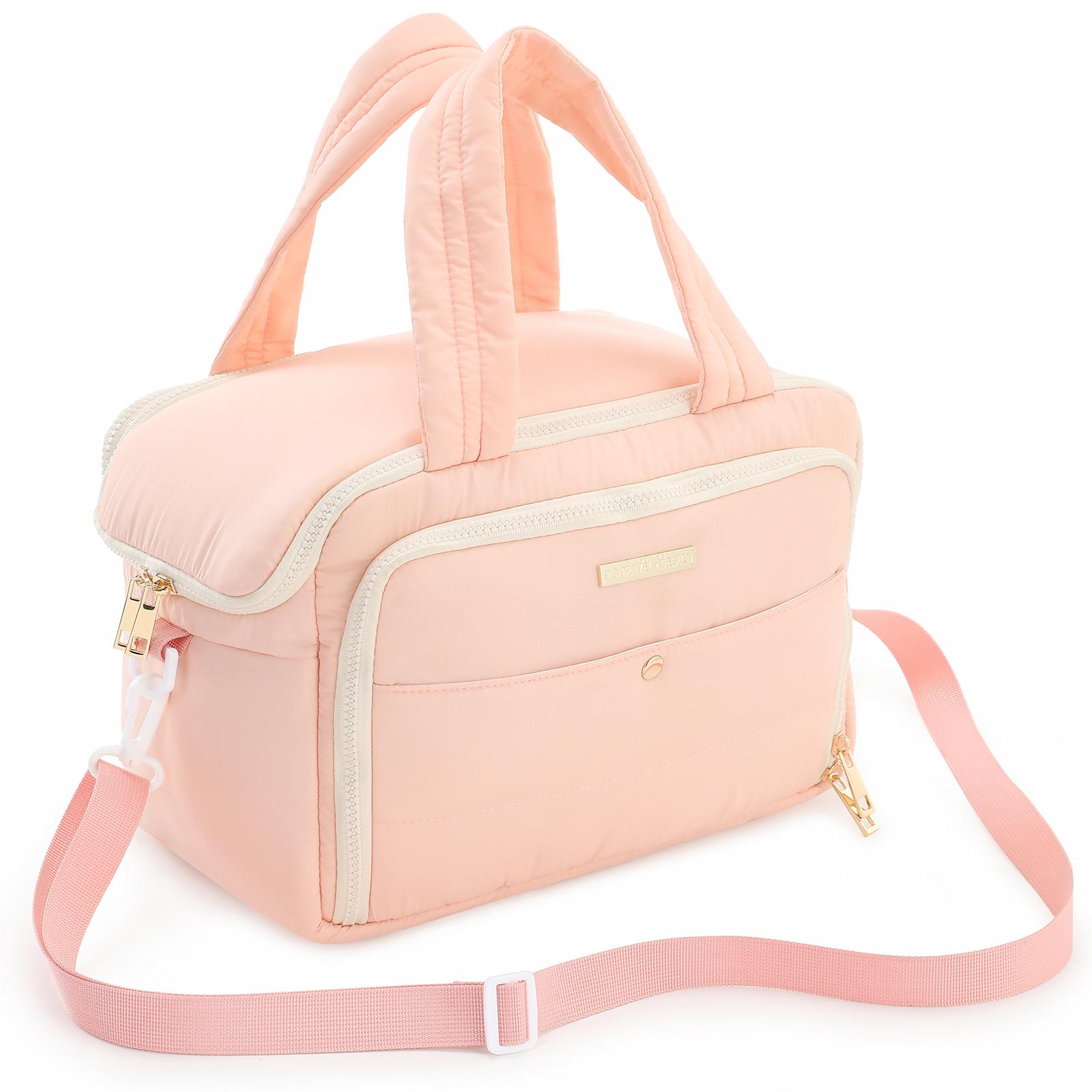 

Косметичка большой емкости, портативная женская сумка для хранения косметики, органайзер для макияжа, женская кисточка-карандаш, сумка для туалетных принадлежностей через плечо CHINA