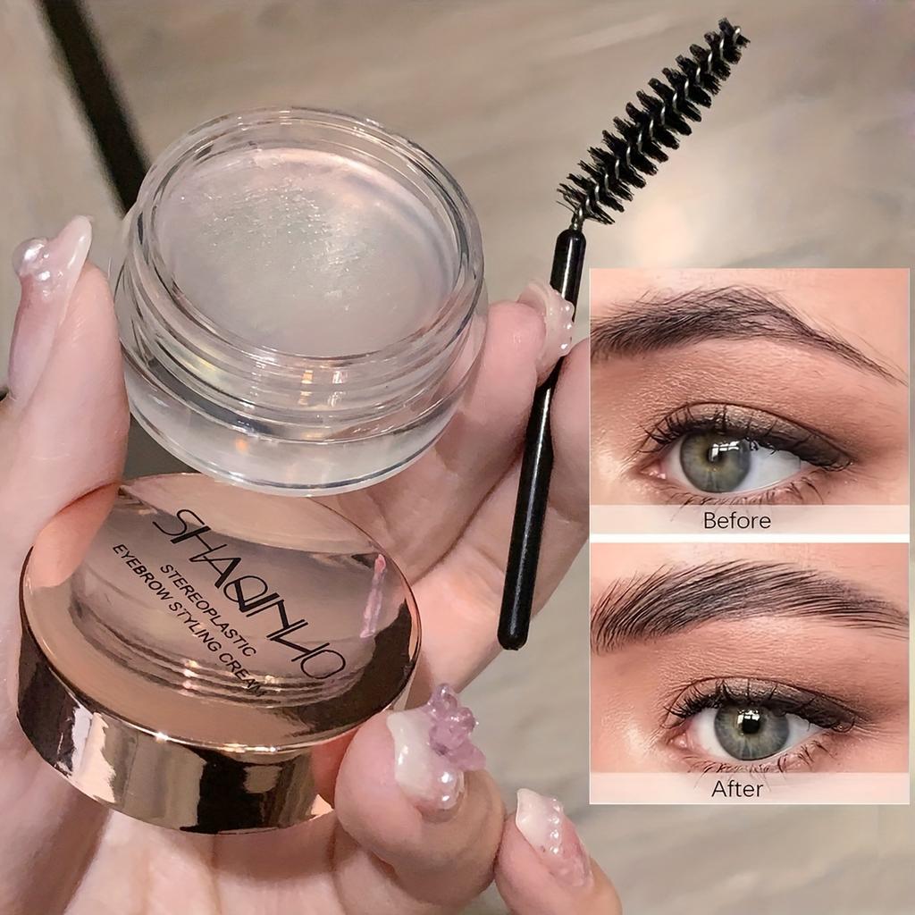 Stereo Eyebrow Shaping Cream Long-lasting Waterproof Brow Gel Natural Definition No-Smudge Formula
