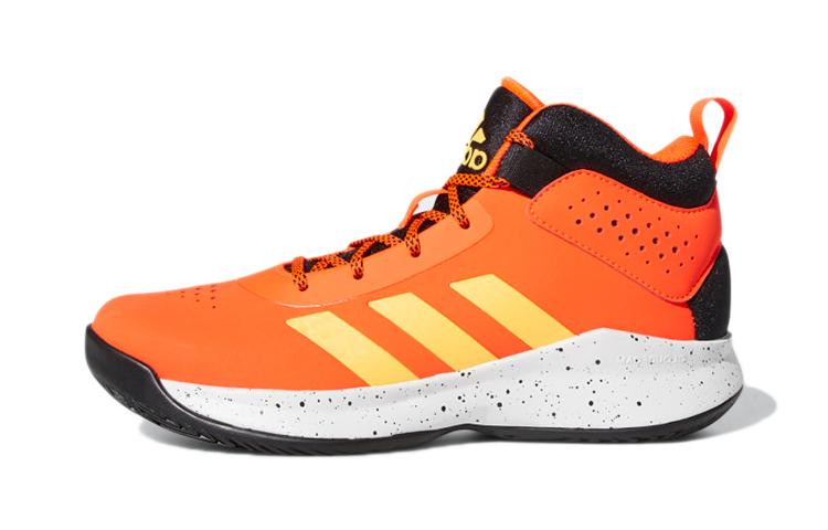 Adidas Cross Em Up 5 Abrasion Resistant Mid top Children s Basketball Shoes Kids  GZ0090 29