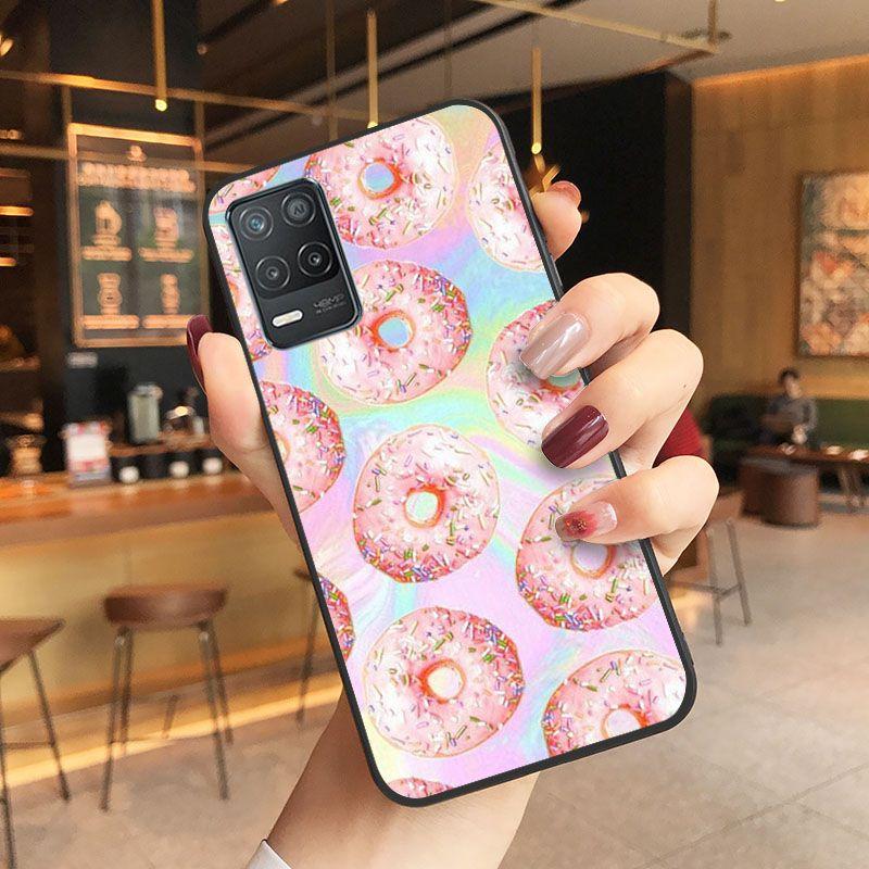 Sweet Donuts Shell Phone Cover For Oppo Realme 8Pro 6PRO 6i 7pro 9i 9pro C11 C21Y C21 C25Y C25S C3 Q3S XT Cases Coque