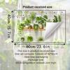 Cartoon Flower Shelf Watercolor Potted Plant Removable Wall Stickers Wall Decals For Home Bedroom Living Room Decor