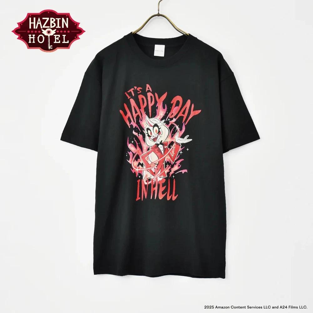 Hazbin Hotel Charlie TShirt Black Black Balloon Market Japan New M
