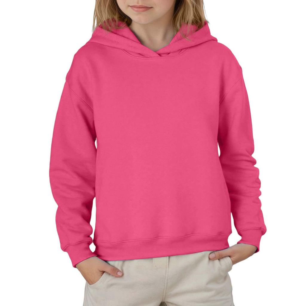 Kinder Unisex Kapuzenpullover Sweatshirt Farbe Lockerer Schnitt Lässige Sportbekleidung für Jungen und Mädchen