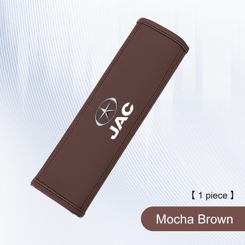 Car Leather Shoulder Protector Pad For JAC Refine J3 J2 S5 S3 J5 J6 J4 T8 j4 j7 All Series Auto Safety Belt Cover Accessories