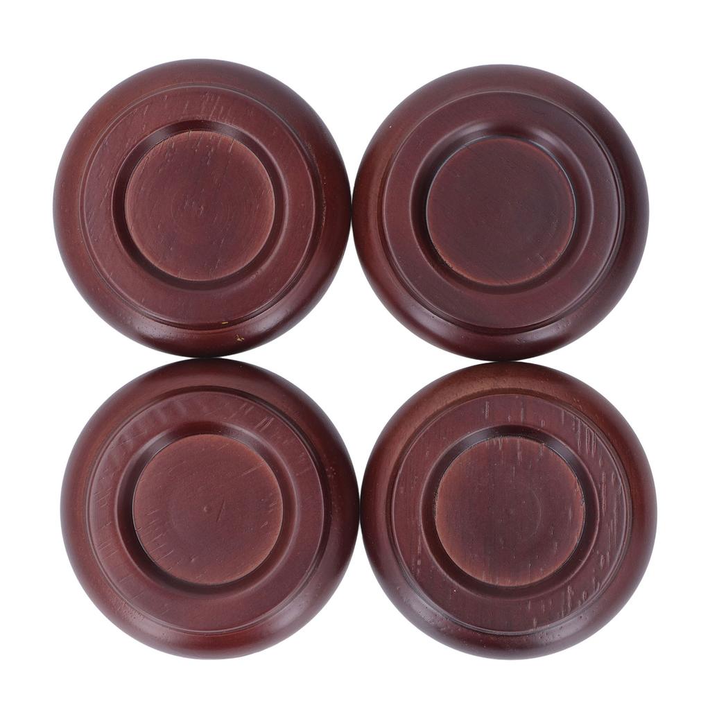 4PCS Piano Floor or Anti Vibration Small Size Non Slip Piano Caster Cups Floor or